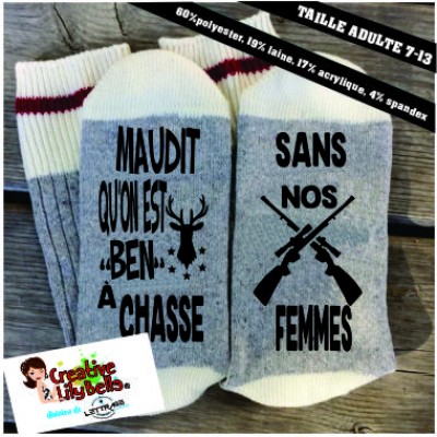 BAS MAUDIT BEN CHASSE SANS FEMMES BAS75